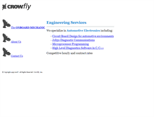 Tablet Screenshot of crowfly.com